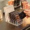 Organizador de Paletas de Sombras - Caja de Almacenamiento Acrílico de 7 Compartimentos para Maquillaje