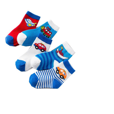 Calcetines de Algodón Suave y Transpirable para Bebés - Image 10