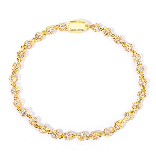 Pulsera de Diamantes para Hombre 4mm - Image 5