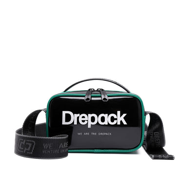 Bolso Bandolera Transparente Asimétrico con Estampado Moderno - Image 5