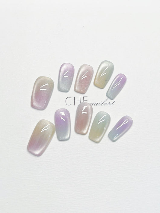 Uñas Postizas Removibles Blancas Acabado Profesional para Estudiantes - Image 4
