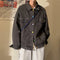 Jaqueta Jeans Masculina Vintage Solta
