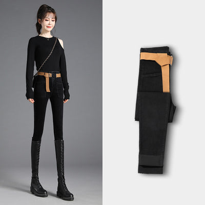 Pantalones Ajustados Elegantes para Mujer con Bota Entallada - Image 8