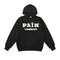 Sudadera Universitaria Unisex con Capucha y Letras Estampadas