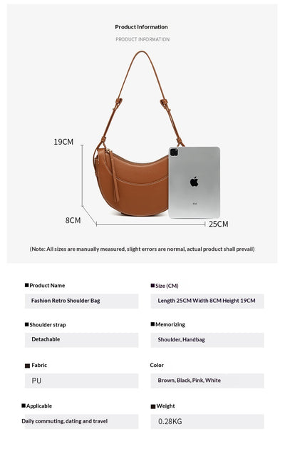 Bolso de Hombro de Diseño Exclusivo y Versátil - Image 14