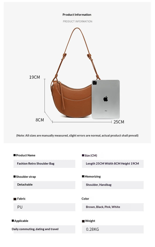 Bolso de Hombro de Diseño Exclusivo y Versátil - Image 14