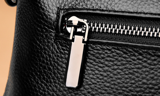 Bolso Bandolera de Cuero Genuino para Mujer - Diseño Monocapa Elegante - Image 8