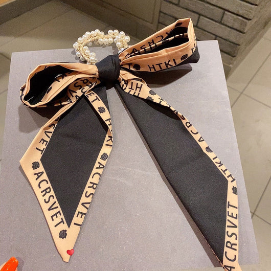 Lazo para Pelo con Perlas y Cinta Elástica para Mujer - Image 11