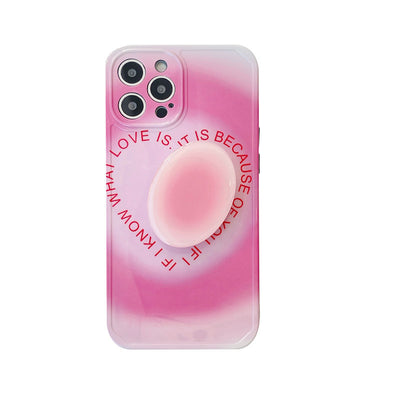 Funda iPhone con Soporte Plegable Degradado Love - Protección Premium - Image 10