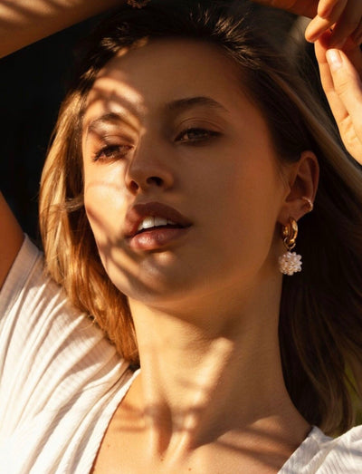 Aretes Esféricos de Perlas Tejidas a Mano para Mujer - Image 23