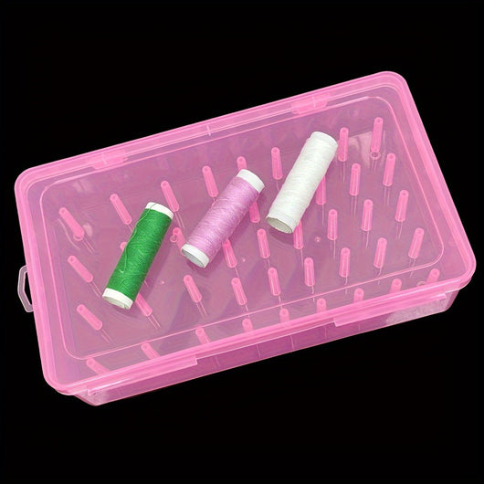 Organizador de Costura 42 Compartimentos - Caja de Almacenamiento Multifuncional para Bordado - Image 18