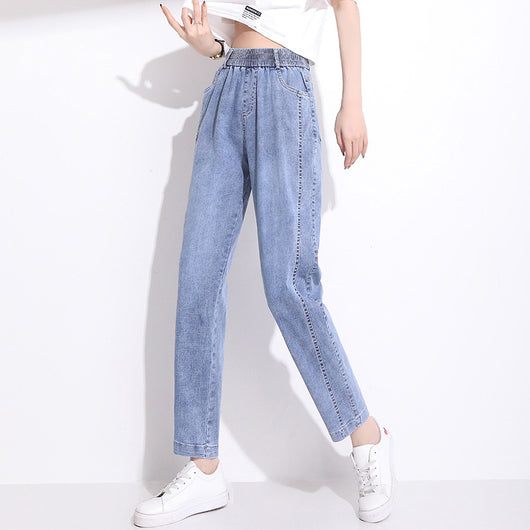 Pantalones Carrot Rectos Casuales Oversize - Image 9