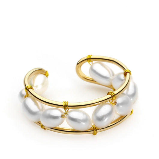 Anillo de Perla en Cobre - Joya Minimalista Elegante - Image 4