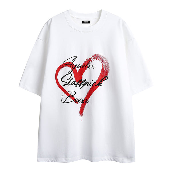 Camiseta Manga Corta Love Letter para Hombre