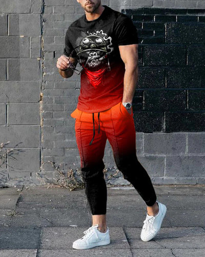 Playera Hombre Algodón Estampada Manga Corta Cuello Redondo - Image 27