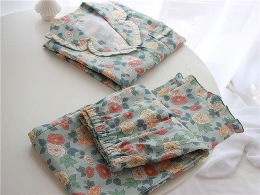 Pijama Mujer Encaje Algodón Primavera Verano - Image 11