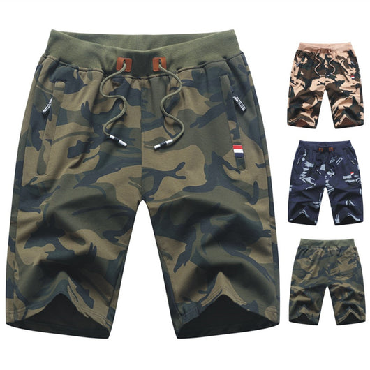 Pantalones Cortos Camo Casual para Hombre - Estilo Deportivo Teen - Image 6