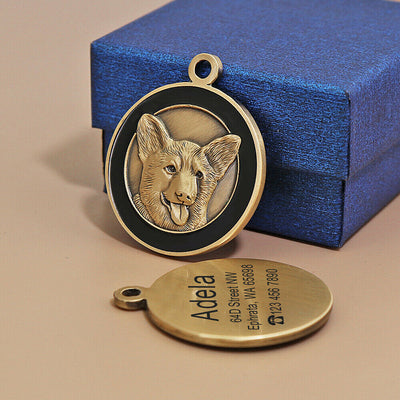 Placa de Identificación Antipérdida para Mascotas - Grabado Personalizado - Image 5
