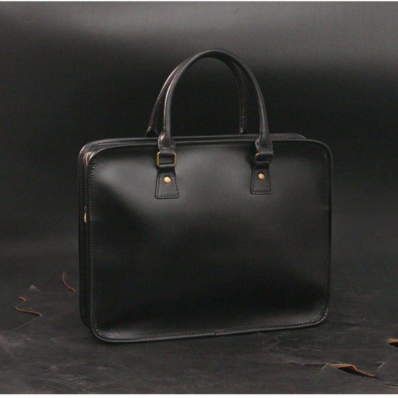 Bolsa Bandolera de Cuero Auténtico Vintage para Hombre