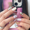 Uñas Postizas Artesanales Colores Verano - Protección Suave y Elegante