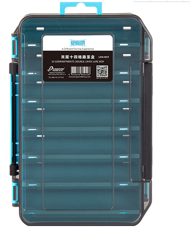 Caja Organizadora Doble para Carnada y Accesorios de Pesca - Image 31
