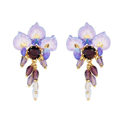 Collar con Aretes de Flor de Glicina - Accesorios de Lujo Minimalista - Image 16