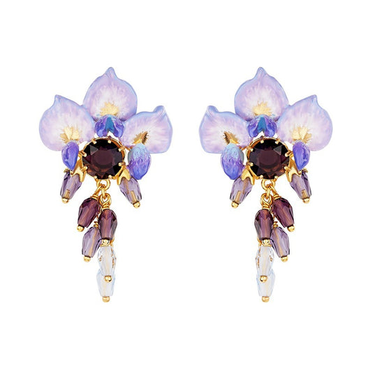 Collar con Aretes de Flor de Glicina - Accesorios de Lujo Minimalista - Image 16