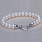 Pulsera de Perlas Moradas Agua Dulce - Joya Vintage Europea