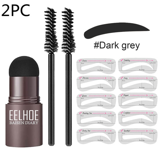 Set de Moldes para Cejas con Polvo de Maquillaje - Image 14