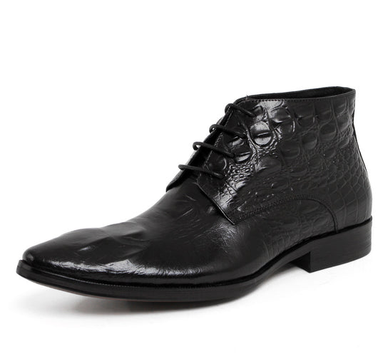 Botas Doc Martens Altas de Piel de Cocodrilo para Hombre - Image 8