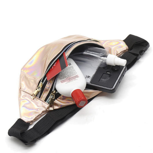 Riñonera Deportiva Reflectante Láser para Hombre y Mujer - 7 Colores - Image 3
