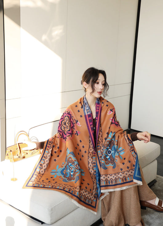 Chal Versátil de Oficina Estilo Coreano para Otoño e Invierno - Image 18