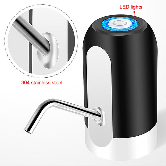 Bomba de Agua Automática Inteligente USB Recargable para Botellas - Image 7