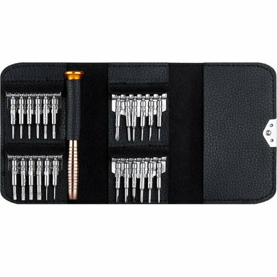 Estuche de Cuero con Set de Puntas de Destornillador Multifuncional - Image 4