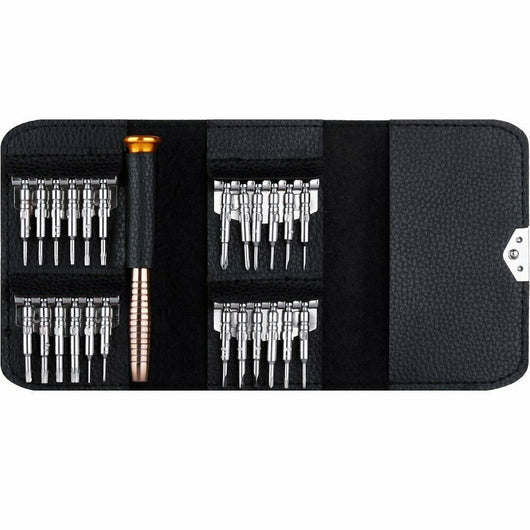 Estuche de Cuero con Set de Puntas de Destornillador Multifuncional - Image 4