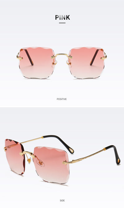 Gafas de Sol Cuadradas sin Marco - Image 6