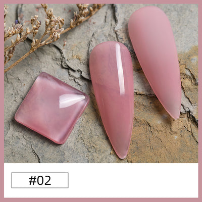 Pegamento Esmalte de Uñas Nude Transparente Milkshake Ice - Image 9
