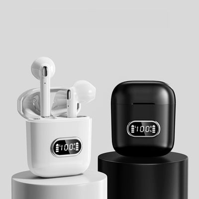 Auriculares Inalámbricos Bluetooth con Cancelación de Ruido y Pantalla Digital