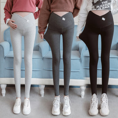 Leggins de Maternidad Cintura Baja Primavera Otoño
