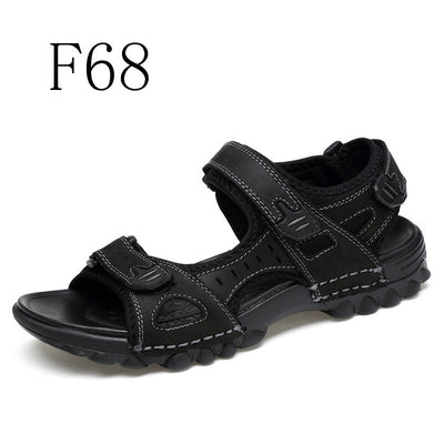 Sandalias Hombre Velcro Cómodas - Chanclas Ajustables Verano - Image 14