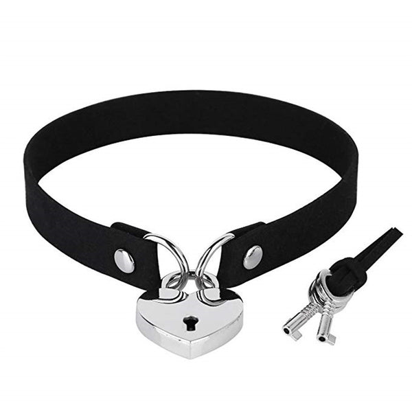 Collar de Amor con Candado de Corazón - Accesorios de Pareja Premium - Image 11