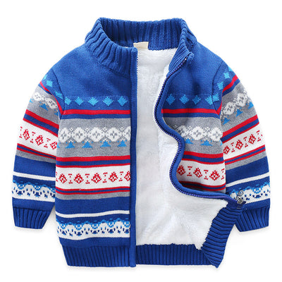 Cardigan Tejido Grueso para Niños - Suéter Cálido y Acogedor - Image 7