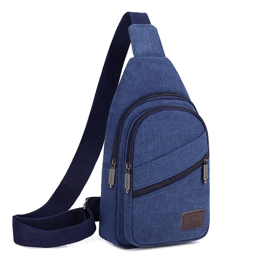 Bolsa Mensajera Casual de Lona para Hombre - Image 5