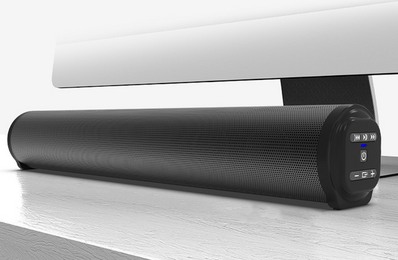 Parlante Bluetooth Portátil Cilíndrico para Exterior