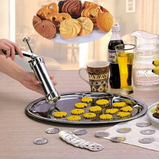 Máquina para Galletas de Acero Inoxidable - Moldeador Profesional de Biscochos y Pasteles - Image 15