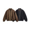 Chaqueta Suelta Retro Estilo Dos Piezas con Bolsillos Amplios