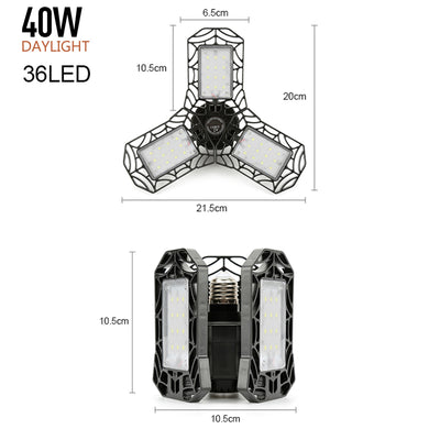 Lámpara LED Plegable para Garaje - Luz Deformable de Alto Rendimiento - Image 5