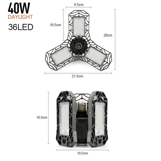 Lámpara LED Plegable para Garaje - Luz Deformable de Alto Rendimiento - Image 5