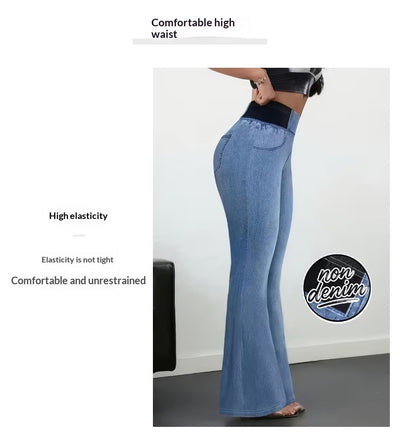 Pantalones Slim Fit Cintura Elástica para Mujer - Image 8