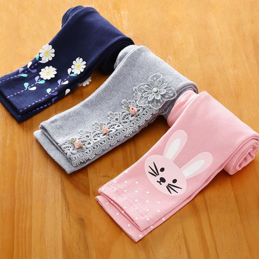 Pantalones con Cierre para Niña - Primavera y Otoño